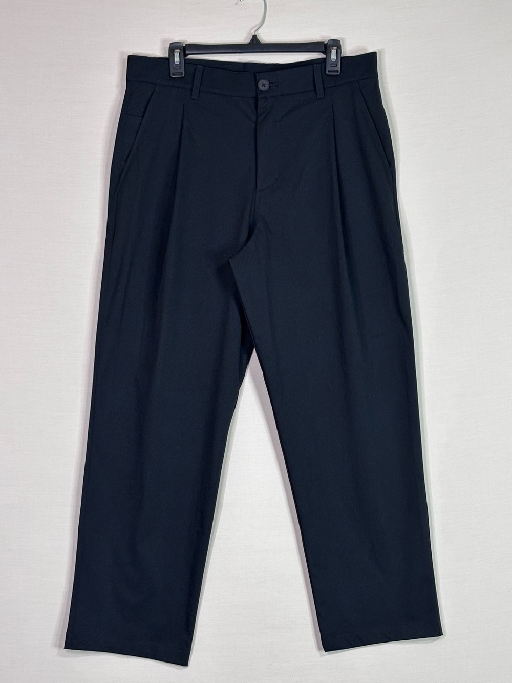 Lululemon ABC Mens 33 Navy Stretch Tech Pants Tailored Golf Casual
